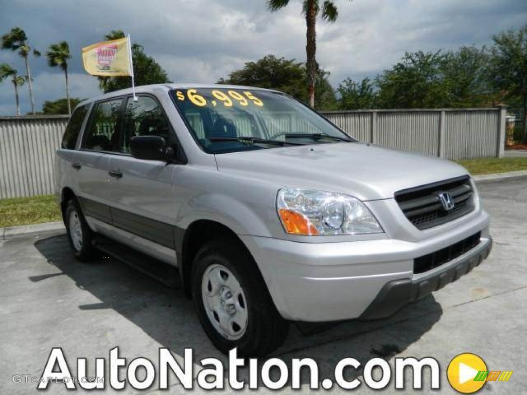 2003 Starlight Silver Metallic Honda Pilot LX 4WD 79200431 Photo 11