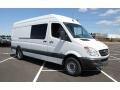 Front 3/4 View of 2013 Sprinter 2500 High Roof Crew Van