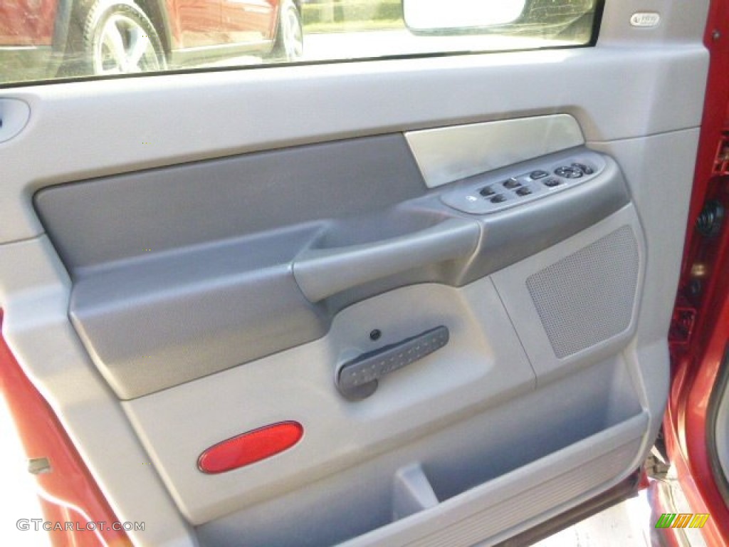 2007 Ram 3500 SLT Mega Cab 4x4 - Inferno Red Crystal Pearl / Medium Slate Gray photo #14