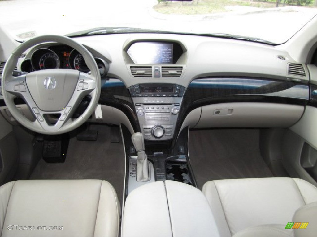 2007 Acura MDX Technology Taupe Dashboard Photo #79259848