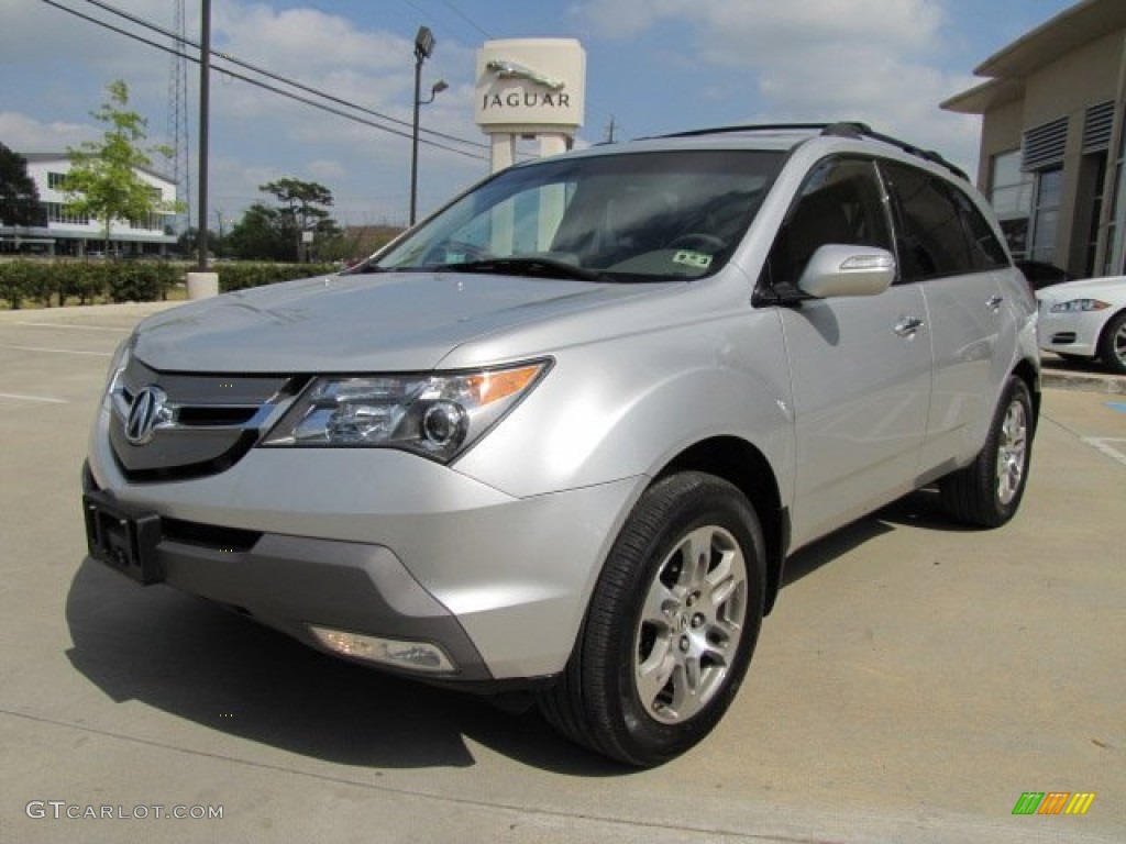 2007 MDX Technology - Billet Silver Metallic / Taupe photo #5