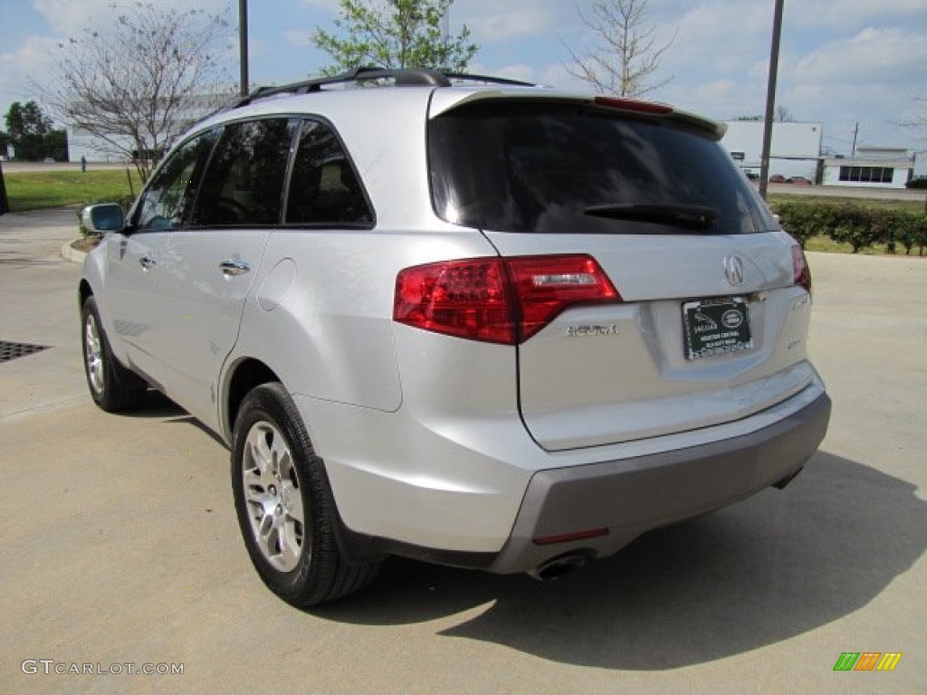 2007 MDX Technology - Billet Silver Metallic / Taupe photo #8