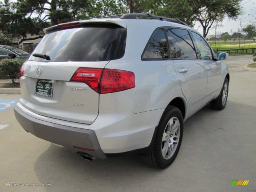 2007 MDX Technology - Billet Silver Metallic / Taupe photo #10