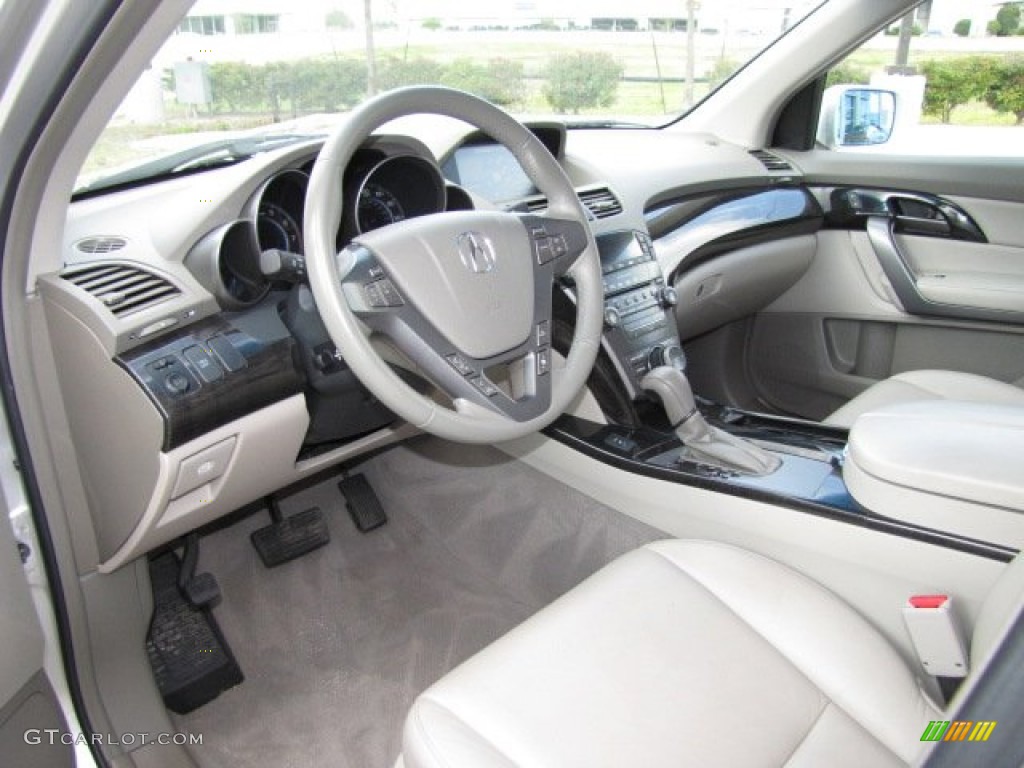 2007 MDX Technology - Billet Silver Metallic / Taupe photo #12