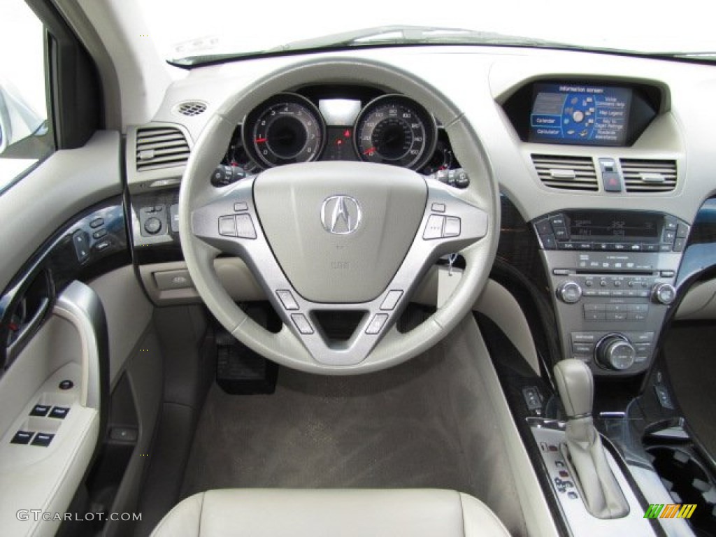 2007 Acura MDX Technology Taupe Dashboard Photo #79259907