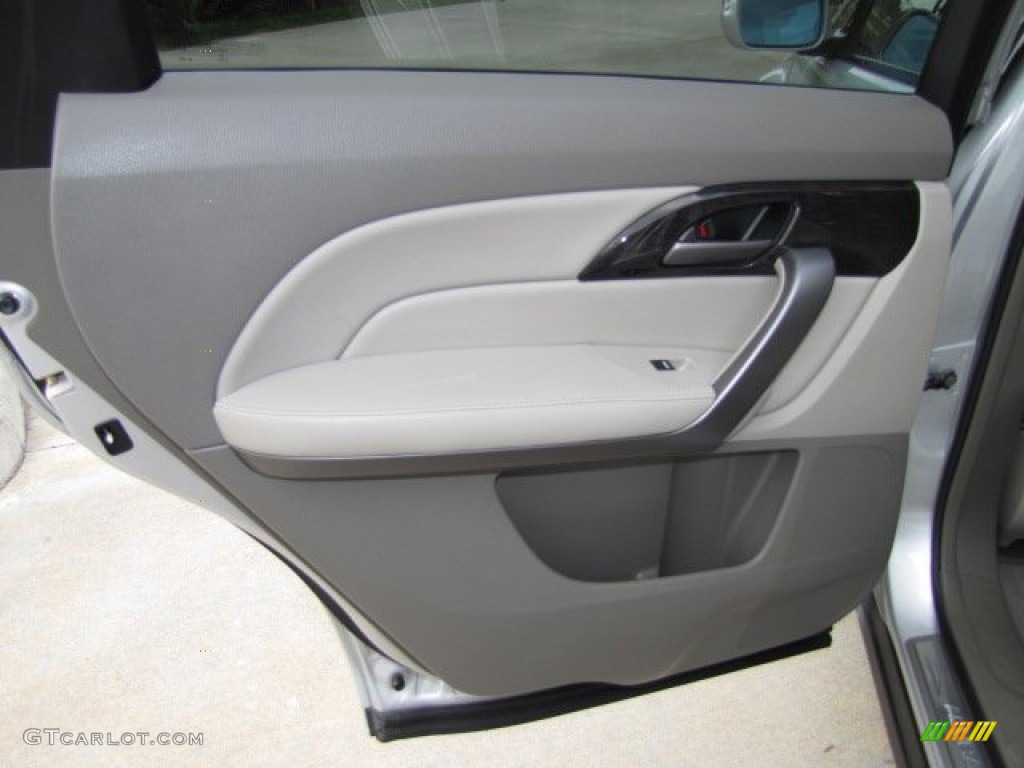 2007 Acura MDX Technology Taupe Door Panel Photo #79260061