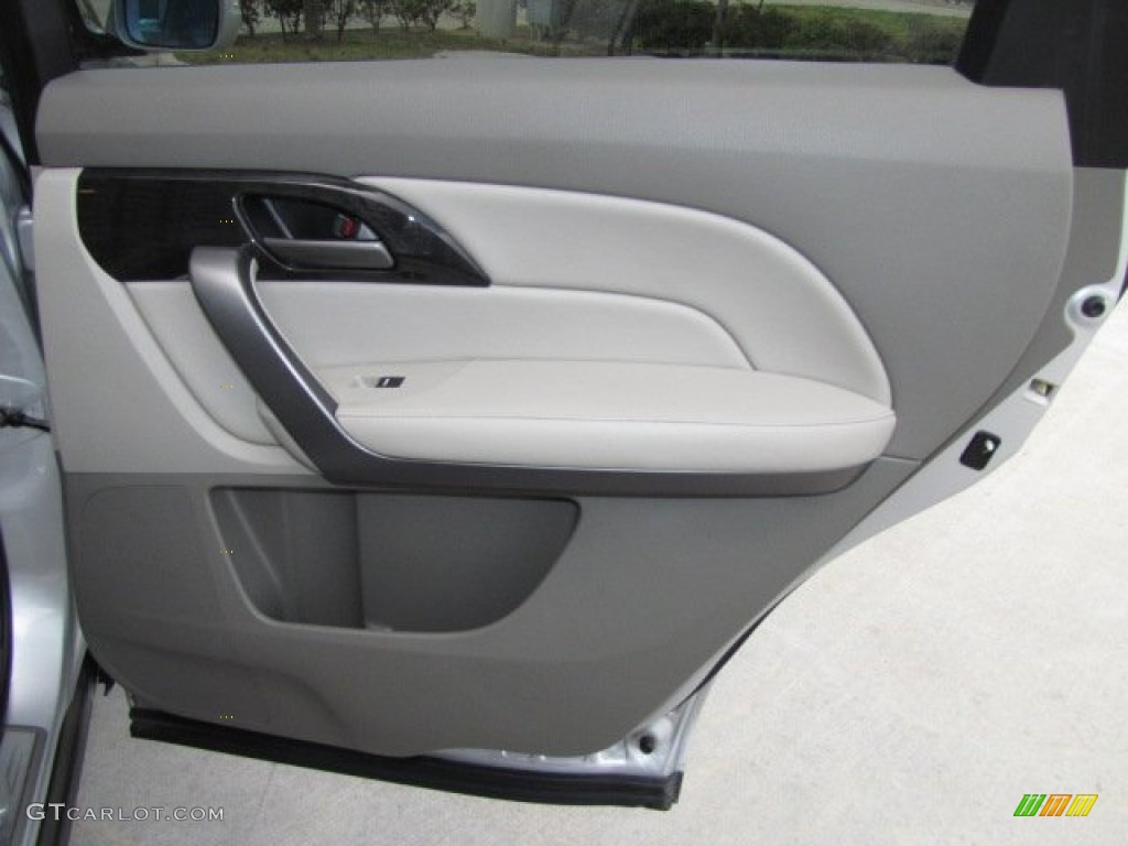 2007 Acura MDX Technology Taupe Door Panel Photo #79260067