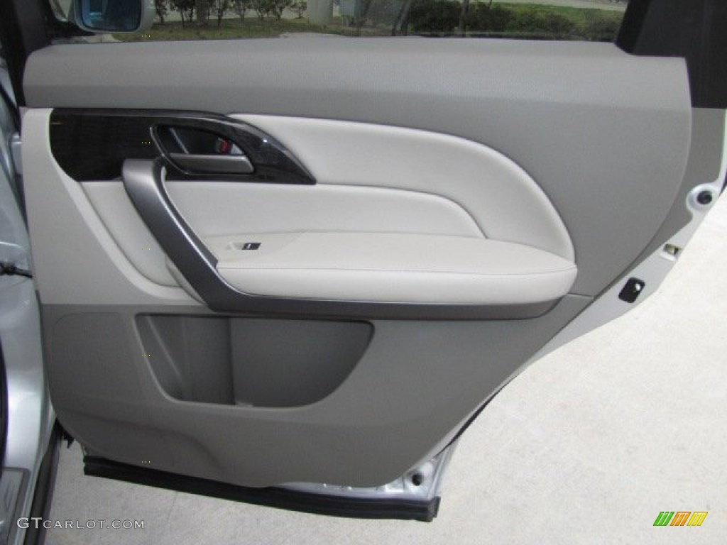 2007 MDX Technology - Billet Silver Metallic / Taupe photo #42