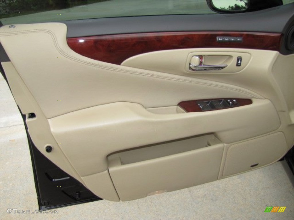2007 Lexus LS 460 L Cashmere Door Panel Photo #79260316
