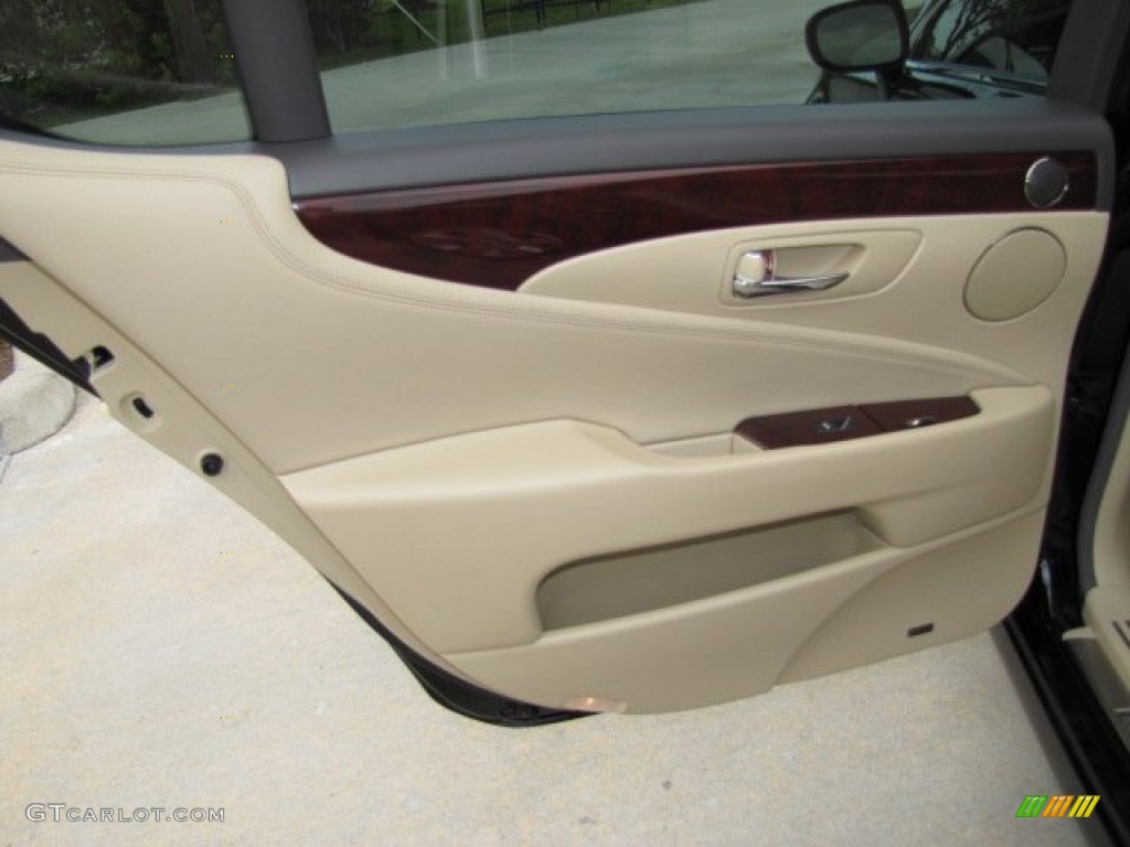 2007 Lexus LS 460 L Cashmere Door Panel Photo #79260322