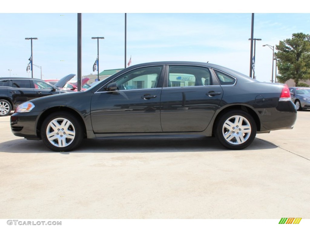 2012 Impala LT - Ashen Gray Metallic / Ebony photo #5