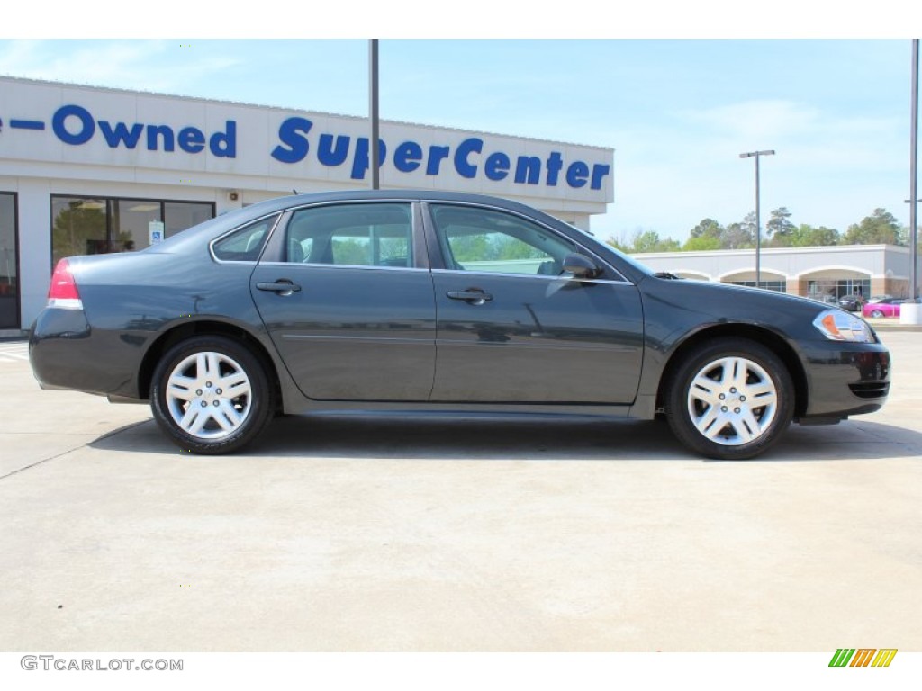 2012 Impala LT - Ashen Gray Metallic / Ebony photo #6