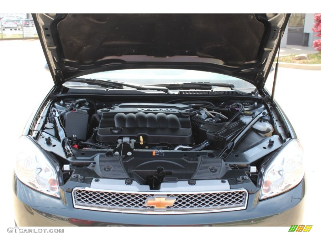2012 Impala LT - Ashen Gray Metallic / Ebony photo #9