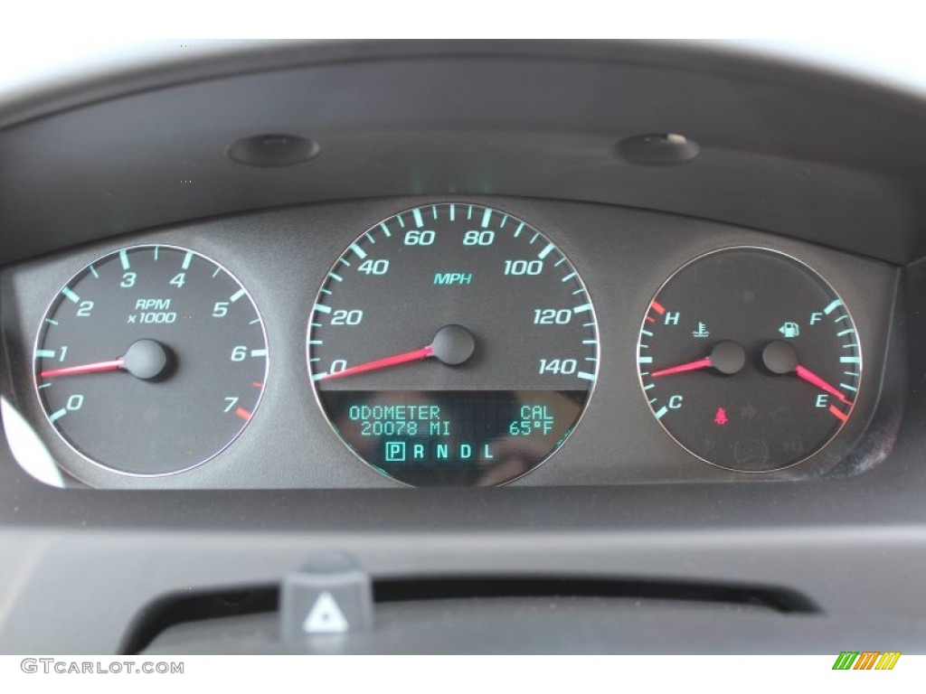 2012 Impala LT - Ashen Gray Metallic / Ebony photo #12