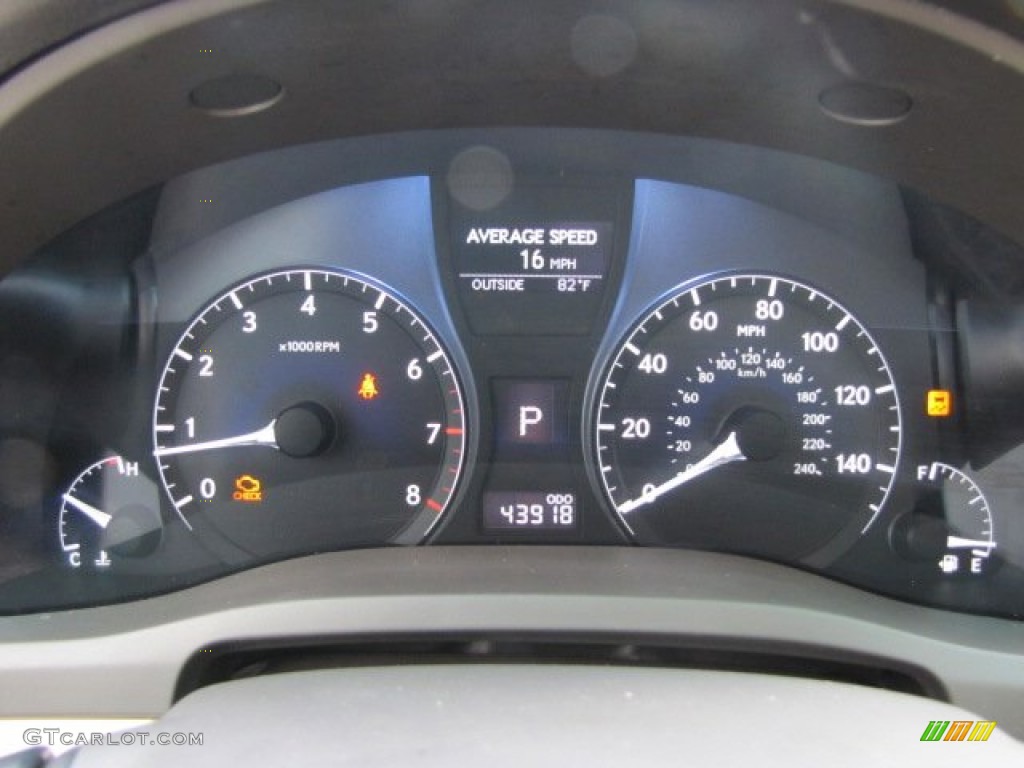2010 Lexus RX 350 Gauges Photos