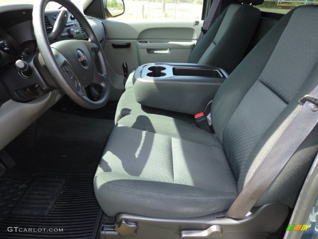 2012 Sierra 1500 Regular Cab - Stealth Gray Metallic / Dark Titanium photo #4