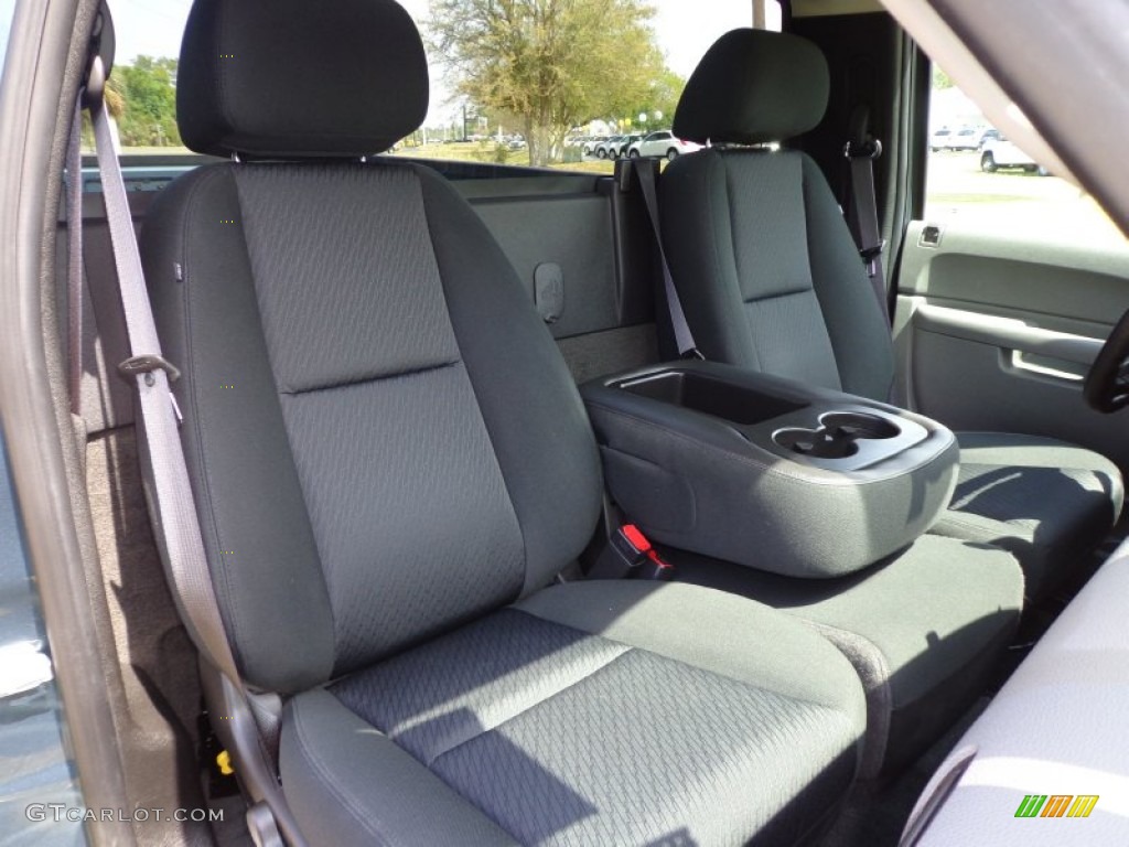 2012 Sierra 1500 Regular Cab - Stealth Gray Metallic / Dark Titanium photo #11