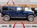 2013 True Blue Pearl Jeep Wrangler Unlimited Sport 4x4  photo #1