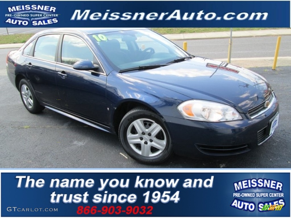 2010 Impala LS - Imperial Blue Metallic / Gray photo #1