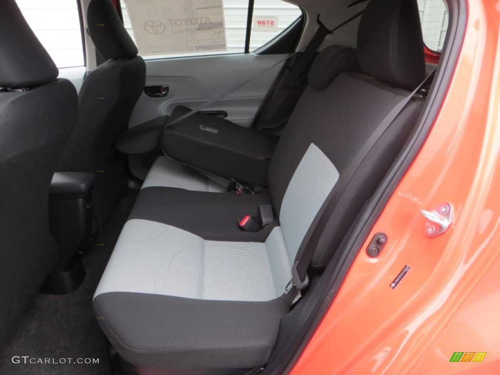 Light Blue Gray/Black Interior 2013 Toyota Prius c Hybrid Two Photo #79265084