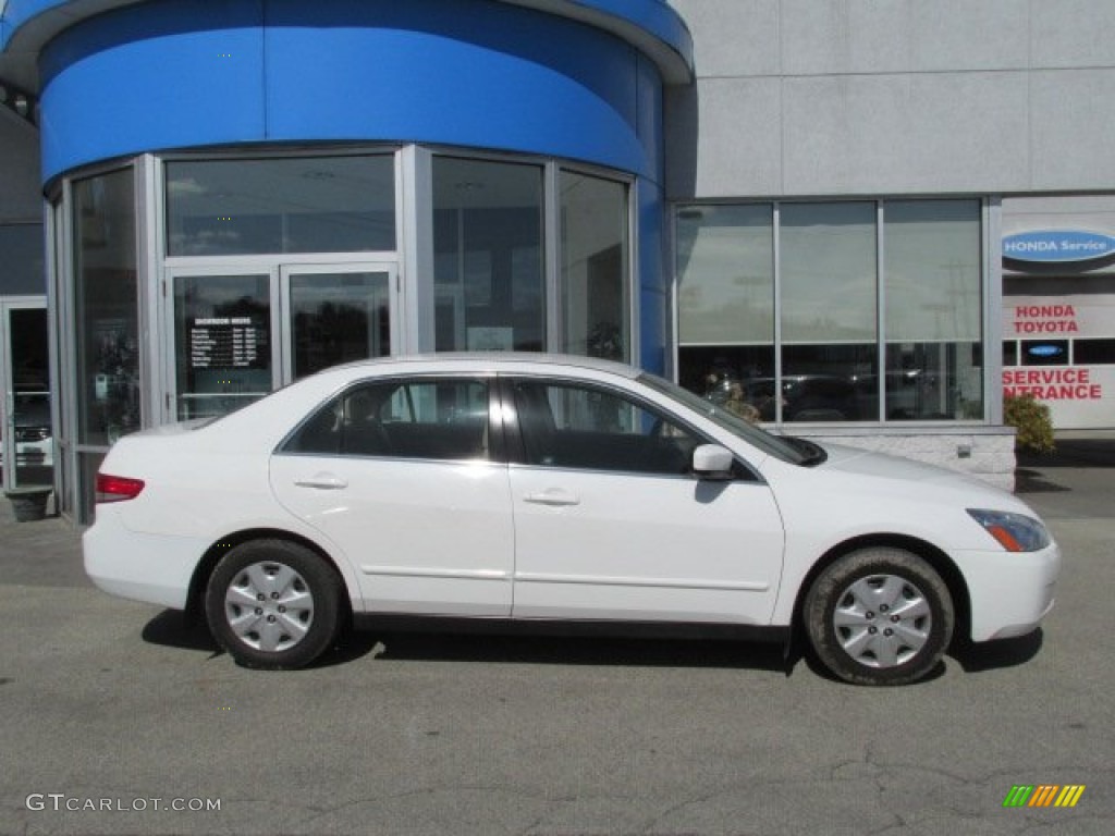 2003 Accord LX Sedan - Taffeta White / Ivory photo #2