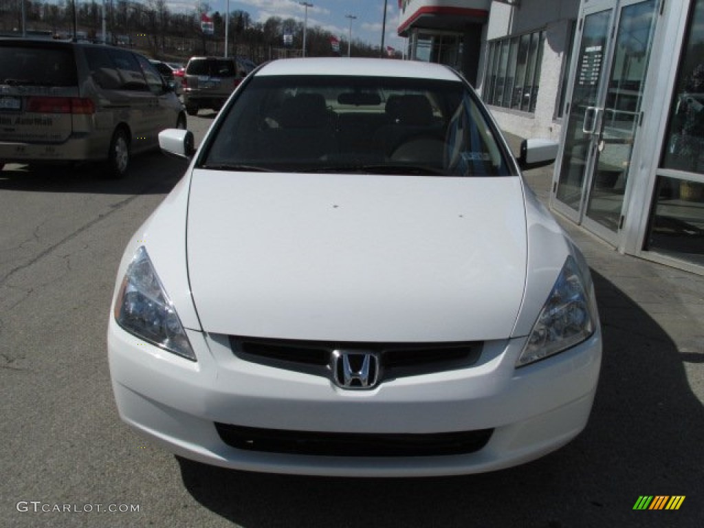 2003 Accord LX Sedan - Taffeta White / Ivory photo #3
