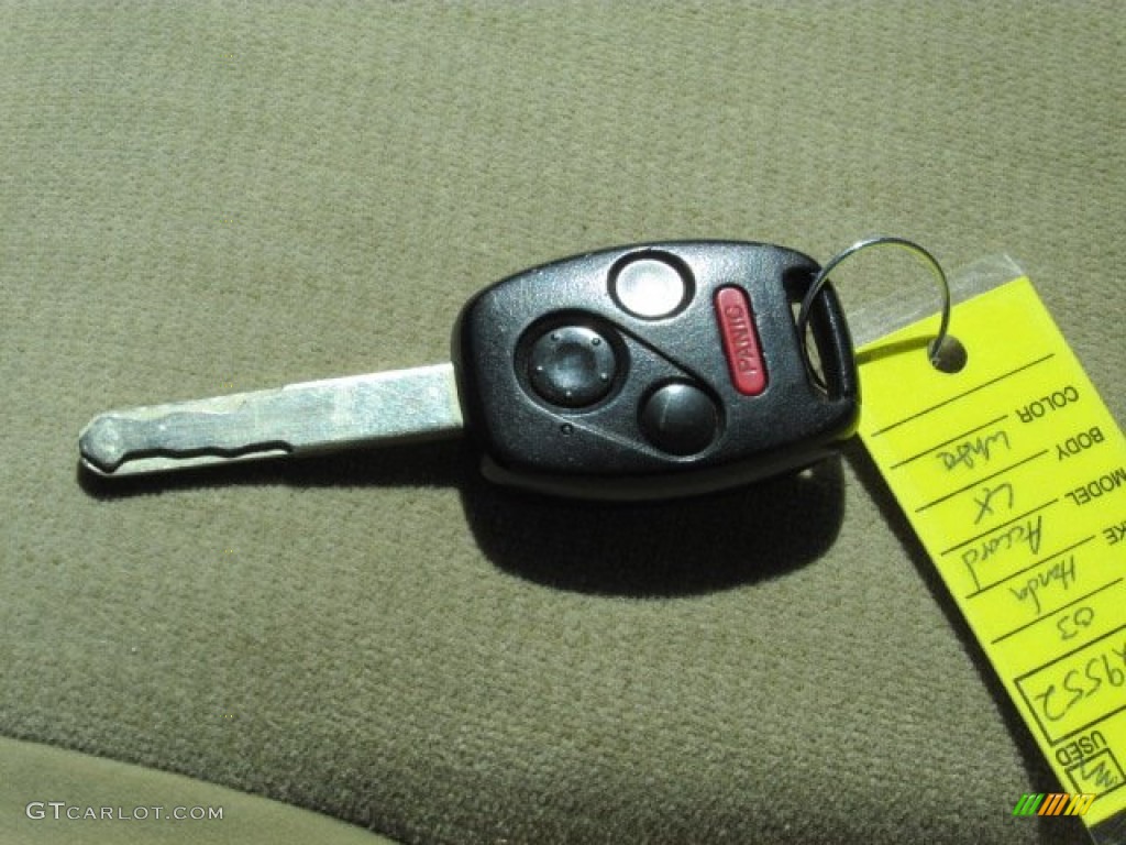 2003 Accord LX Sedan - Taffeta White / Ivory photo #17