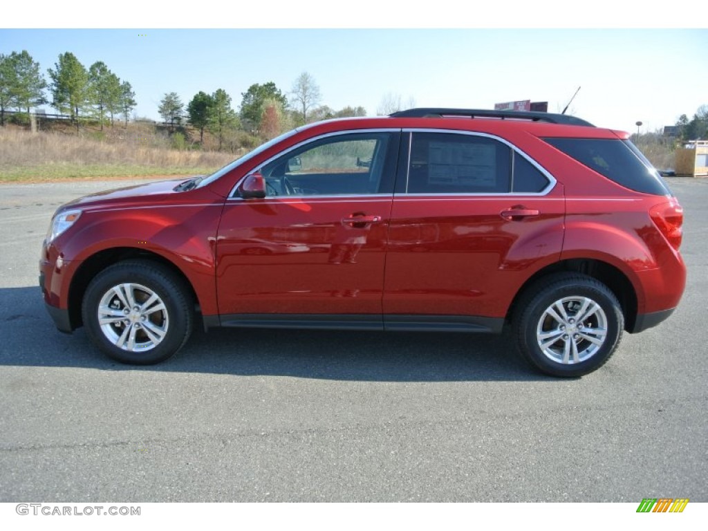 2013 Equinox LT - Crystal Red Tintcoat / Jet Black photo #3