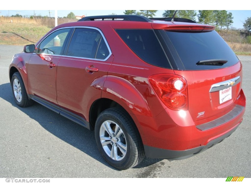 2013 Equinox LT - Crystal Red Tintcoat / Jet Black photo #4