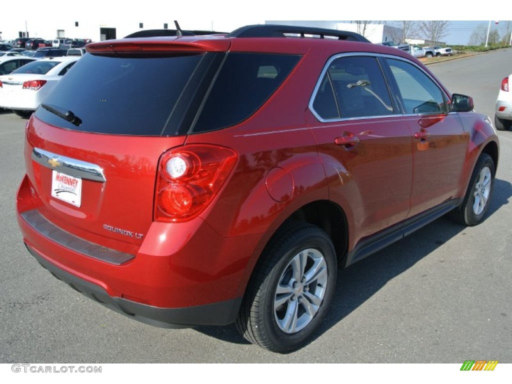 2013 Equinox LT - Crystal Red Tintcoat / Jet Black photo #5