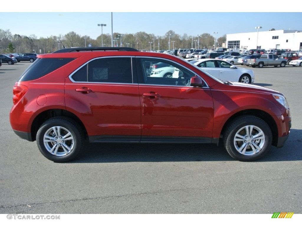 2013 Equinox LT - Crystal Red Tintcoat / Jet Black photo #6