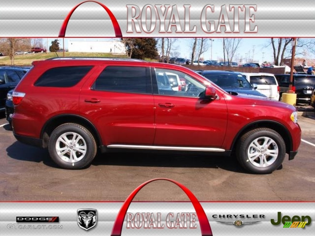 2013 Durango SXT AWD - Deep Cherry Red Crystal Pearl / Black photo #1