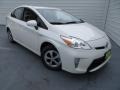 2013 Blizzard White Pearl Toyota Prius Two Hybrid  photo #1