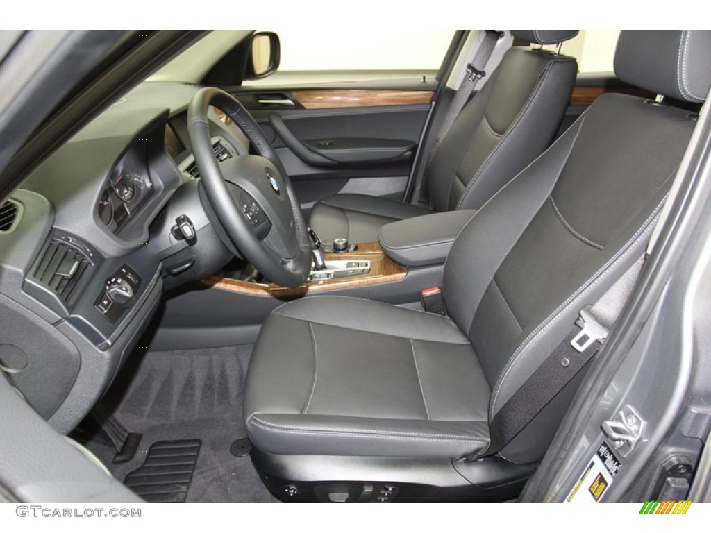 2013 X3 xDrive 28i - Space Gray Metallic / Black photo #3