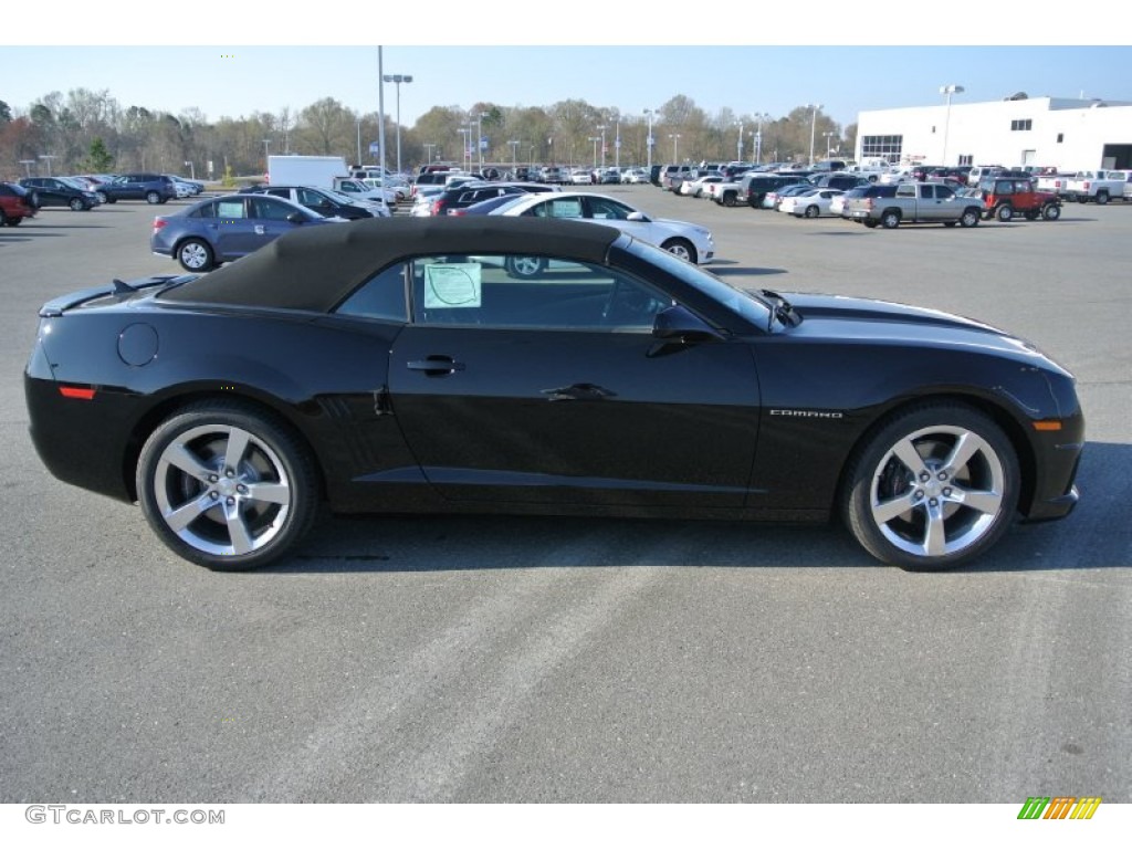Black 2013 Chevrolet Camaro SS/RS Convertible Exterior Photo #79266533