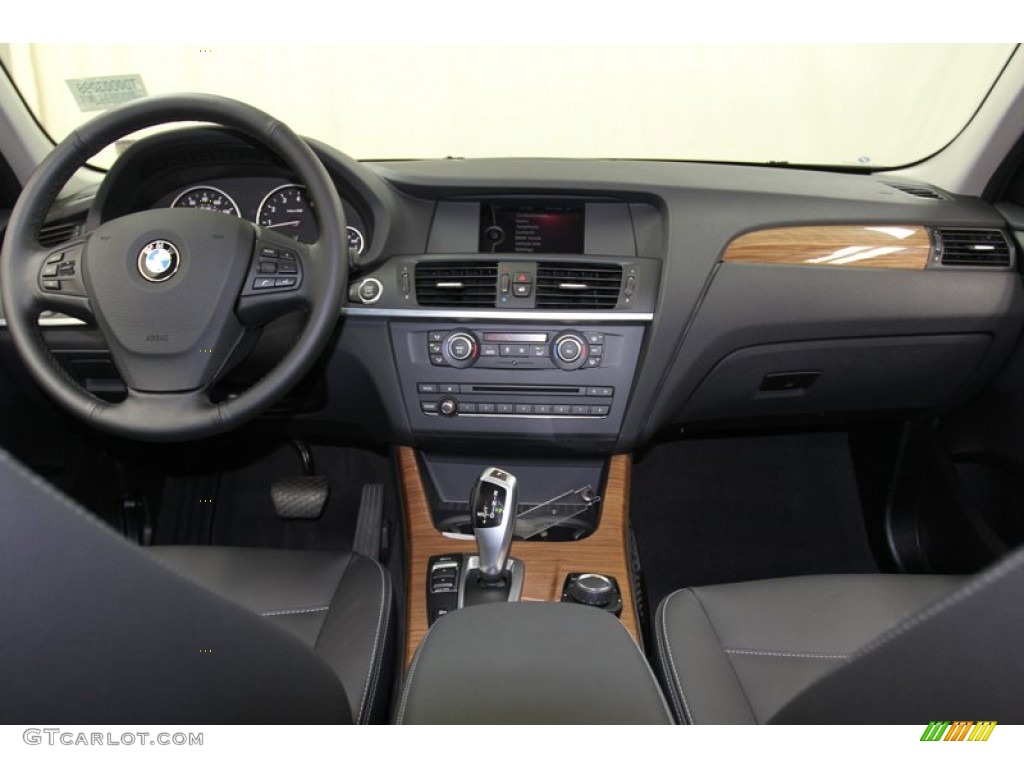 2013 X3 xDrive 28i - Space Gray Metallic / Black photo #4