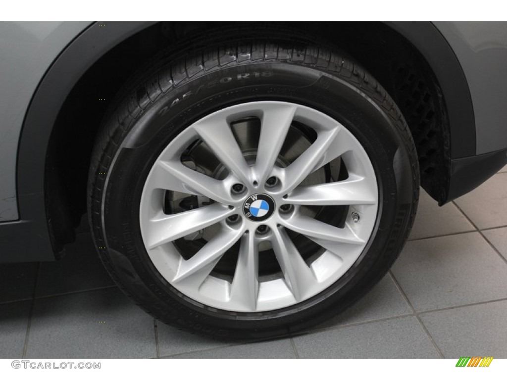 2013 X3 xDrive 28i - Space Gray Metallic / Black photo #9