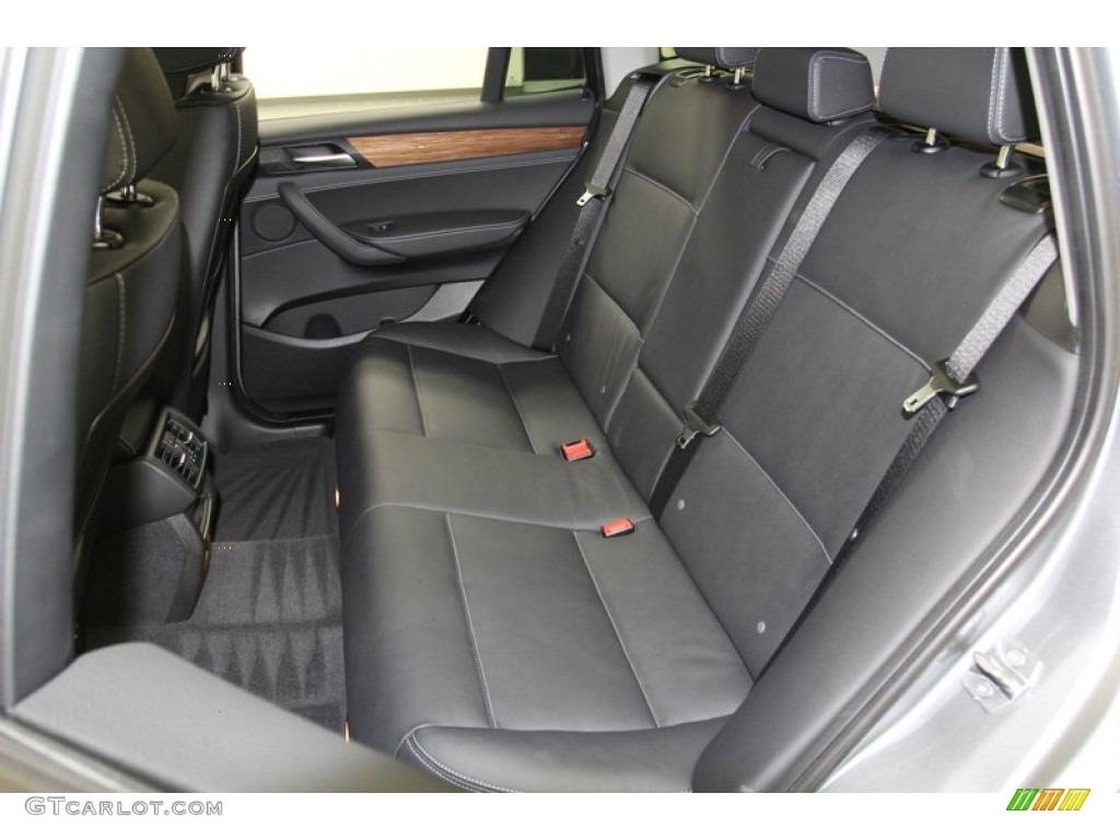 2013 X3 xDrive 28i - Space Gray Metallic / Black photo #14