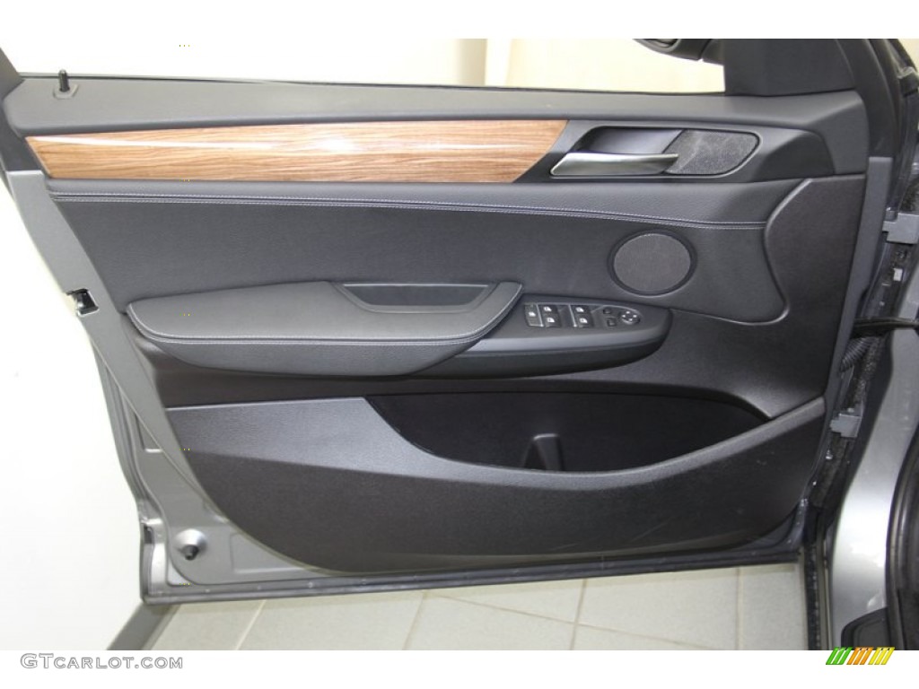 2013 X3 xDrive 28i - Space Gray Metallic / Black photo #15