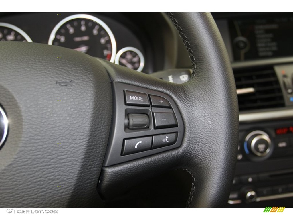 2013 X3 xDrive 28i - Space Gray Metallic / Black photo #26