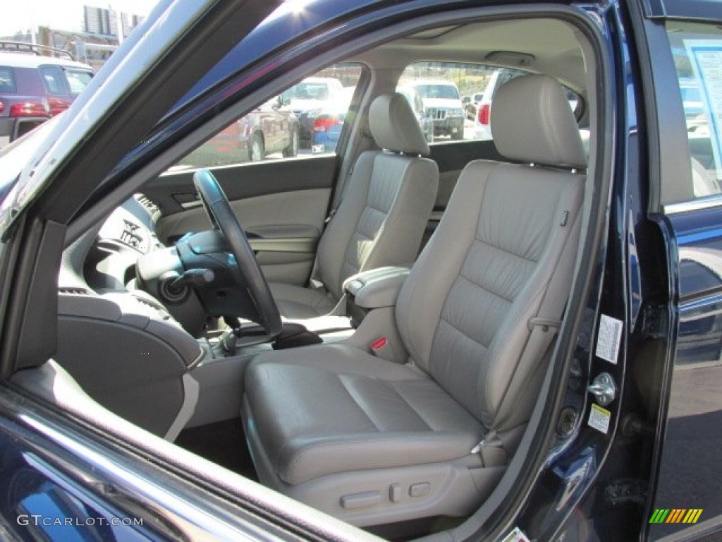 2010 Accord EX-L Sedan - Royal Blue Pearl / Gray photo #10