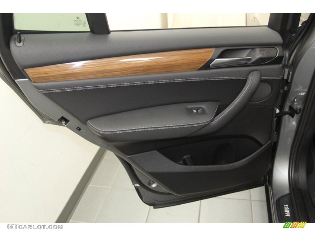 2013 X3 xDrive 28i - Space Gray Metallic / Black photo #30
