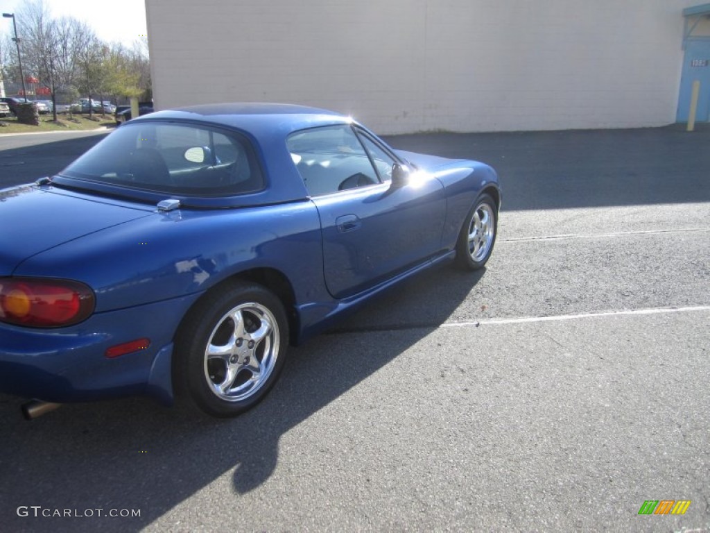 1999 MX-5 Miata 10th Anniversary Edition Roadster - Sapphire Blue Mica / Two Tone Black/Blue photo #2