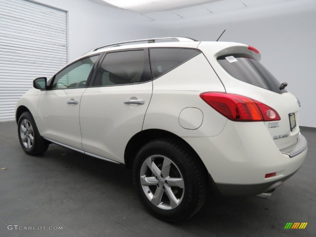 2010 Murano SL - Glacier White Pearl / Beige photo #7