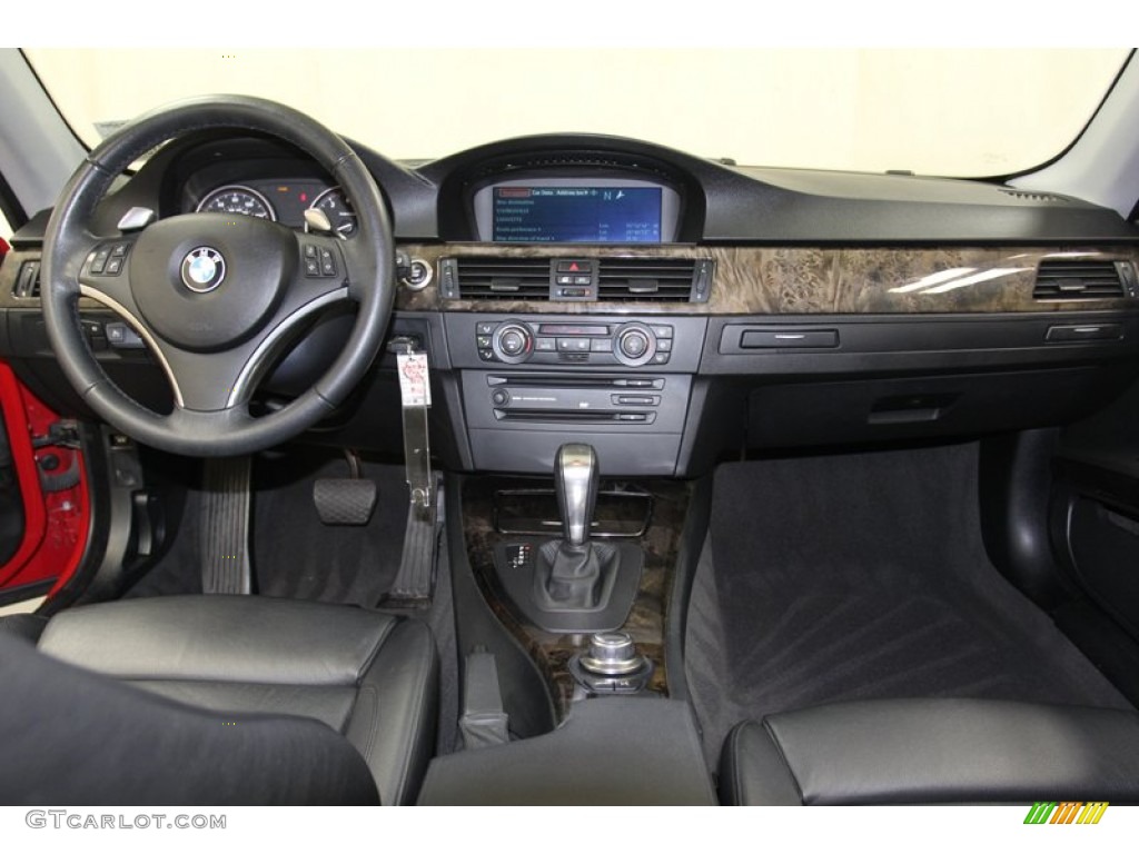2007 BMW 3 Series 335i Coupe Black Dashboard Photo #79270066