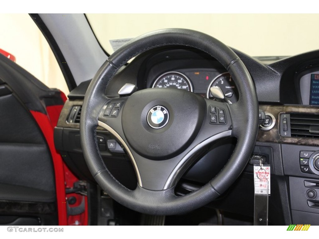 2007 3 Series 335i Coupe - Crimson Red / Black photo #27