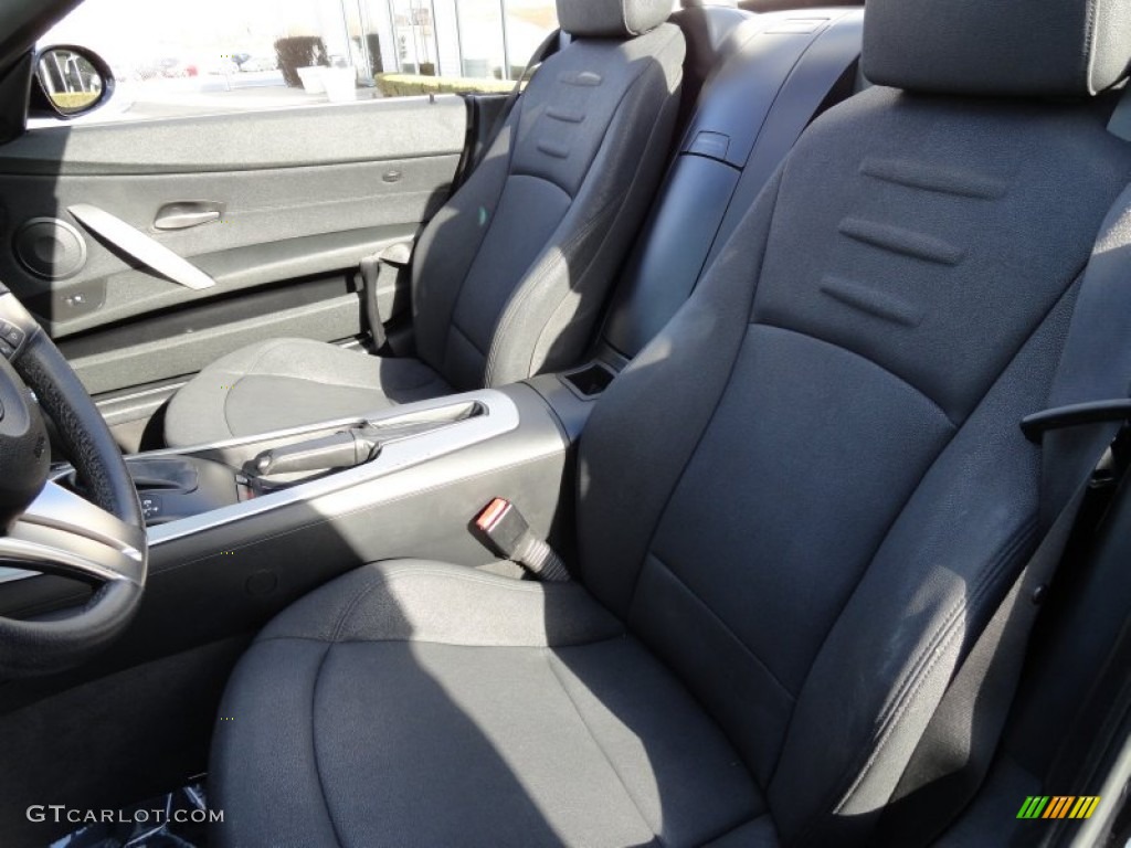 2006 Z4 3.0i Roadster - Black Sapphire Metallic / Black photo #10