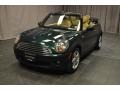 2010 British Racing Green Metallic Mini Cooper Convertible  photo #1