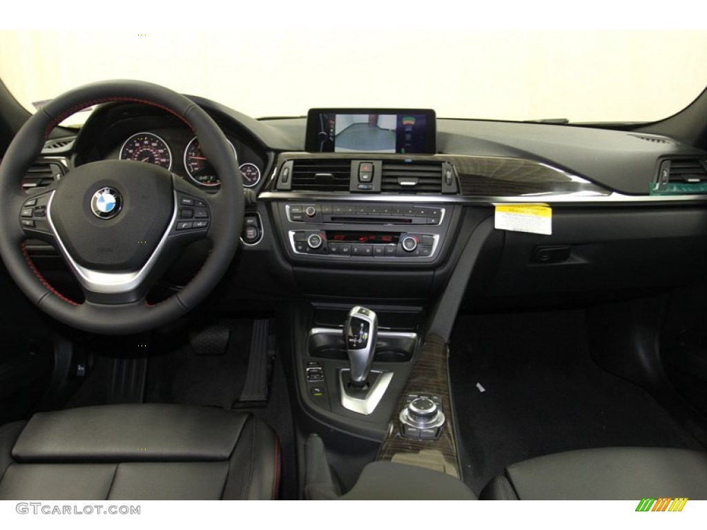 2013 3 Series 335i Sedan - Alpine White / Black photo #4