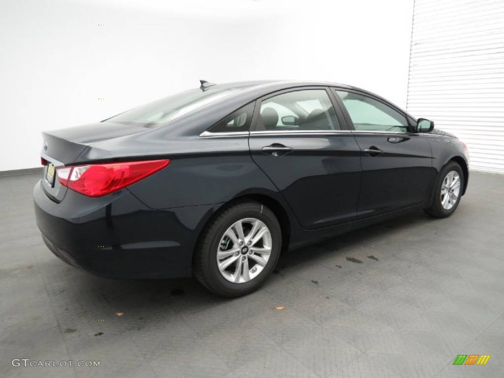 2013 Sonata GLS - Pacific Blue Pearl / Gray photo #2